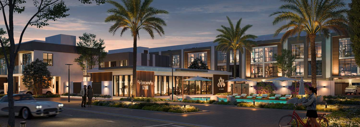 Verdana Dubai community, panoramic artist's impression
